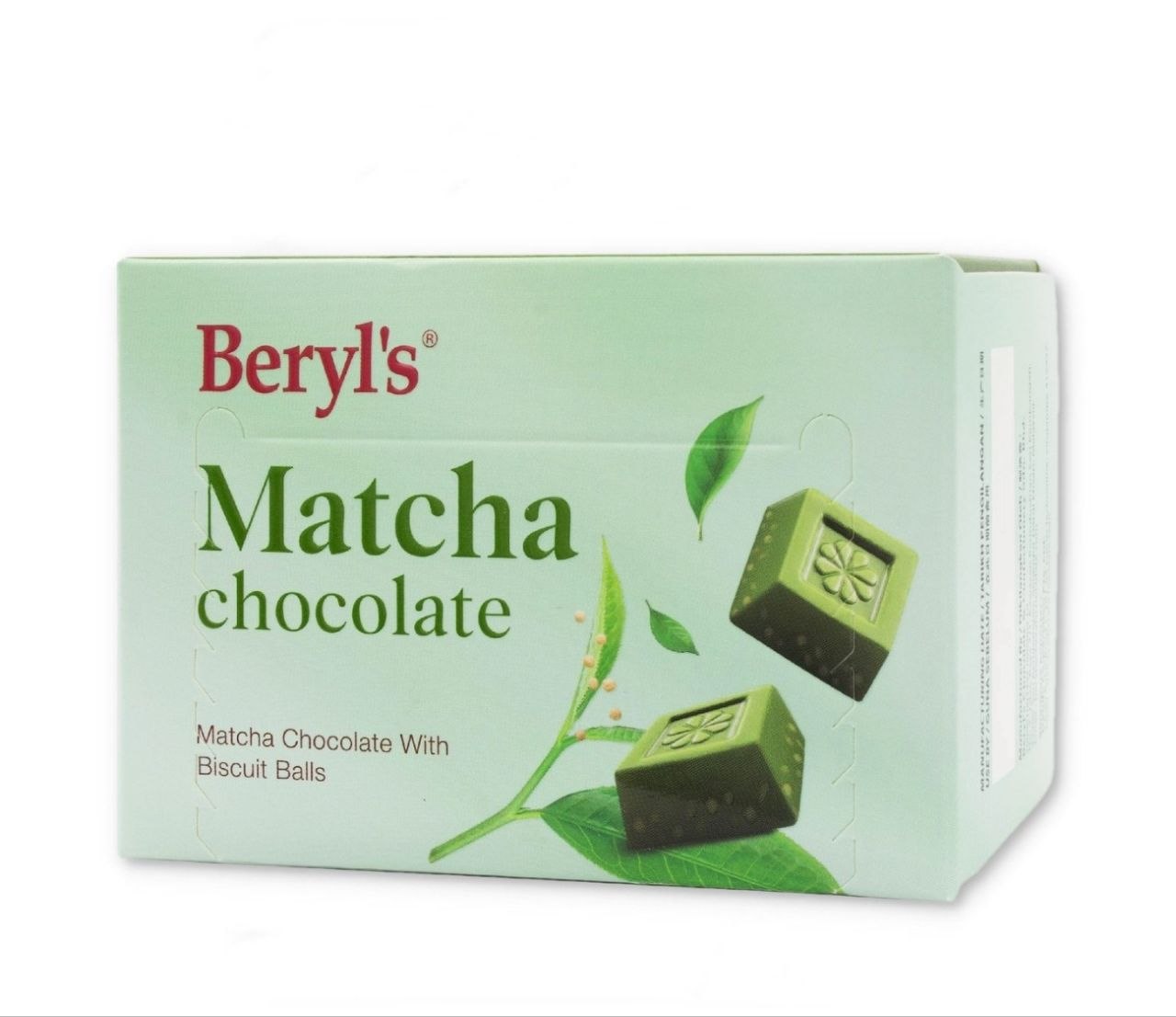 Matcha Green Tea Chocolate With Crunchy Malt Puff 60g
